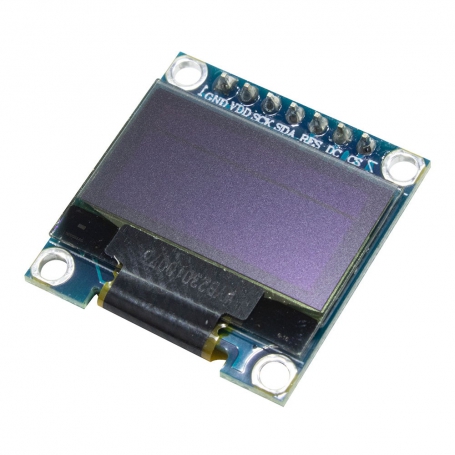ماژول OLED 0.96 دو رنگ زرد-آبی دارای رابط I2C و SPI