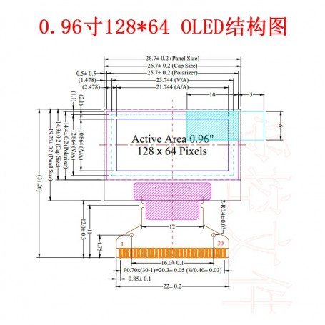 oled-128x64-096-inch-دو-رنگ-زرد-آبی (3)