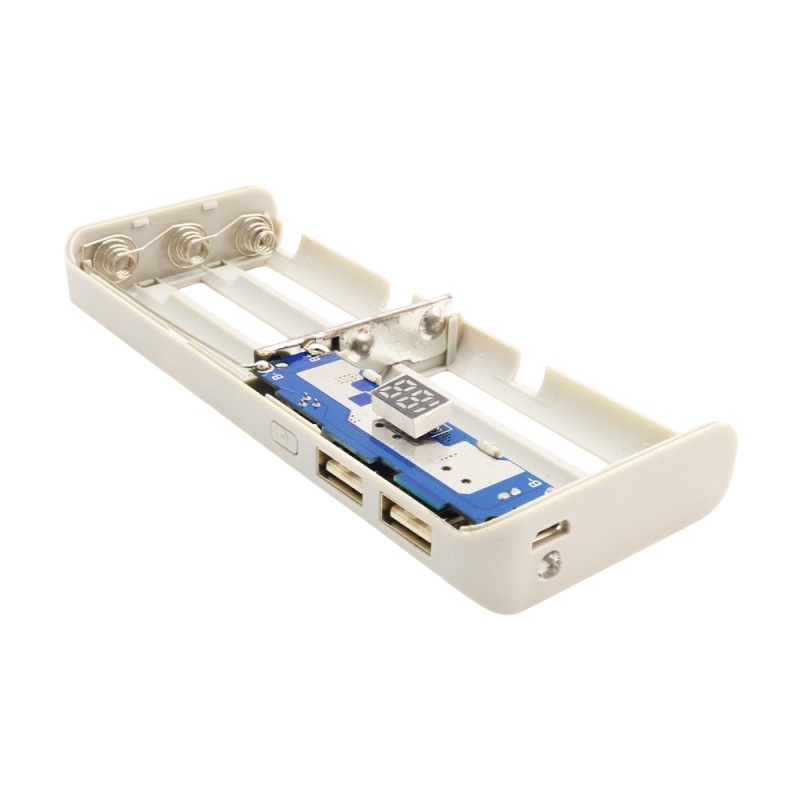 کیس-پاوربانک-13000mah-دو-خروجی-usb-به-همراه-نمایشگر-و-برد-5-باتری (3)